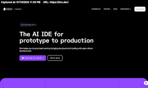 Kiro.dev: Revolutionizing Development with Specs and AI Agents