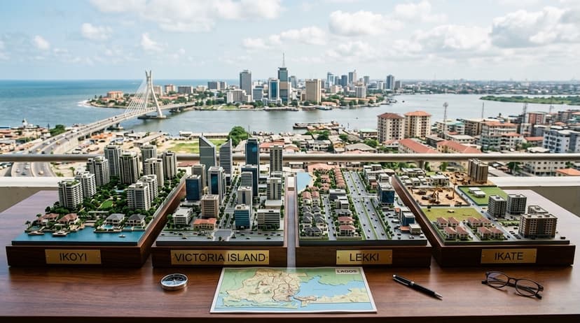 Lagos Land Prices in 2026: Ikoyi vs Victoria Island vs Lekki vs Ikate